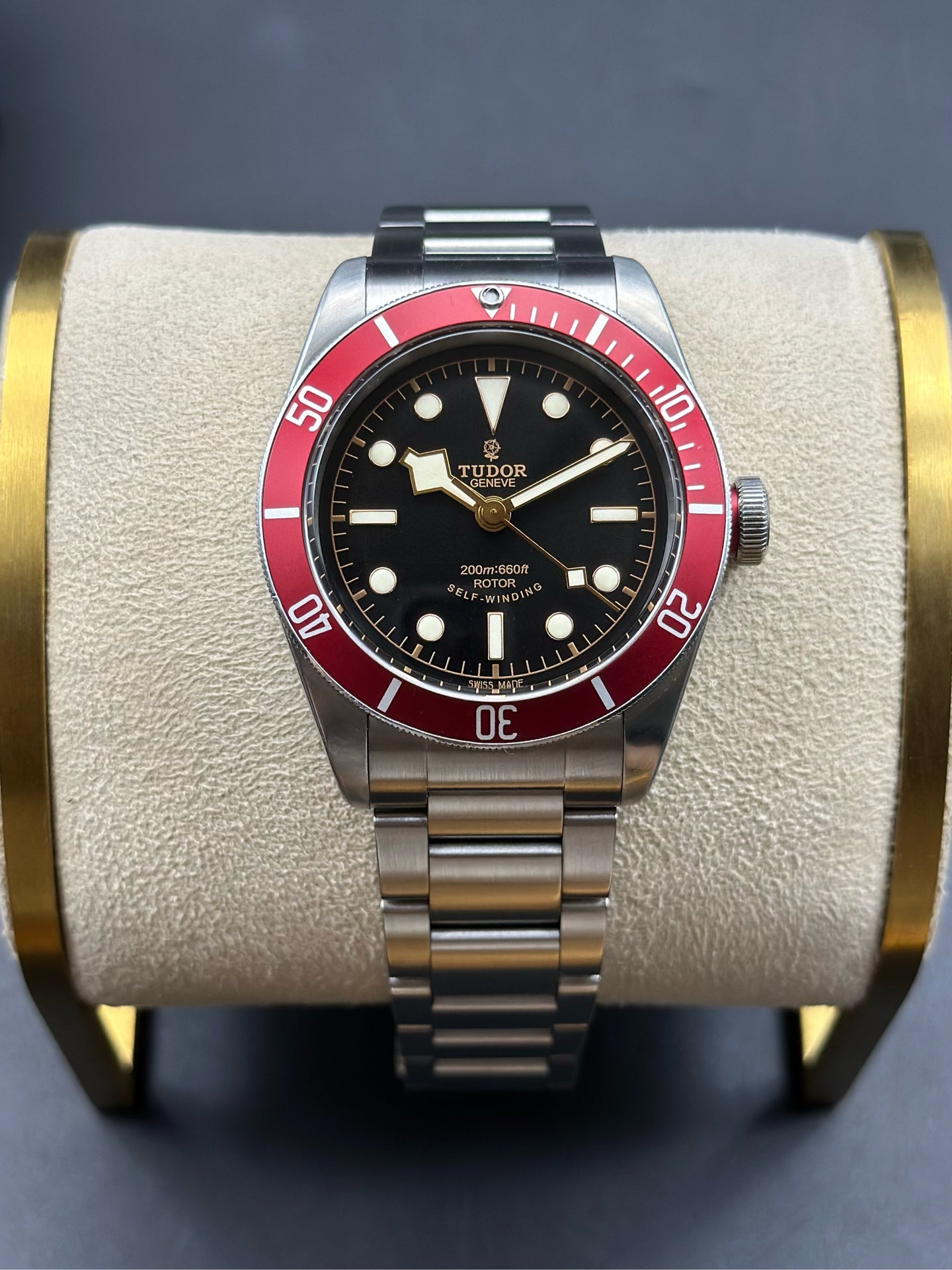 Tudor Aluminum Red Automatic (self-winding) watch
