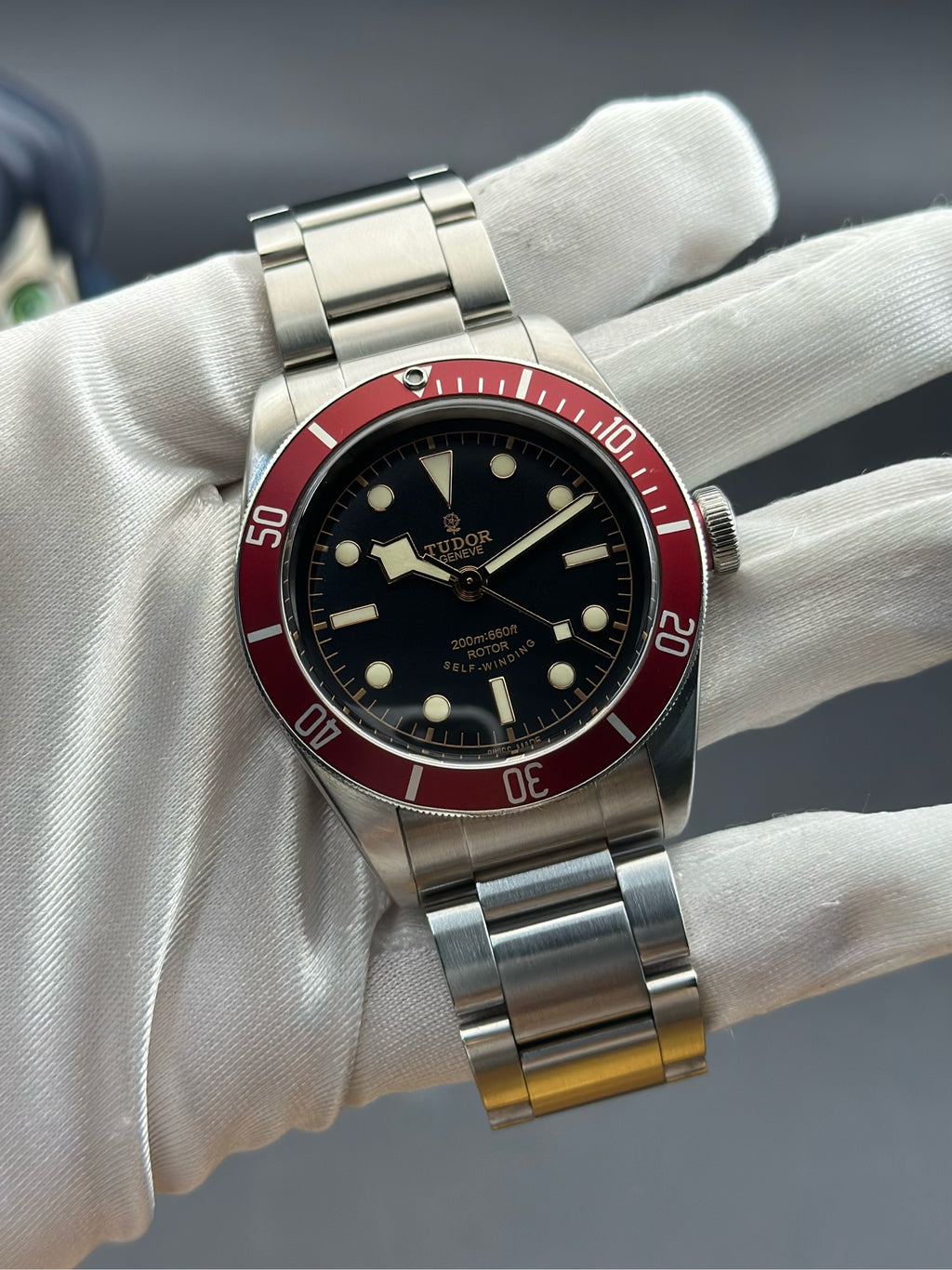 Tudor Aluminum Red Automatic (self-winding) watch