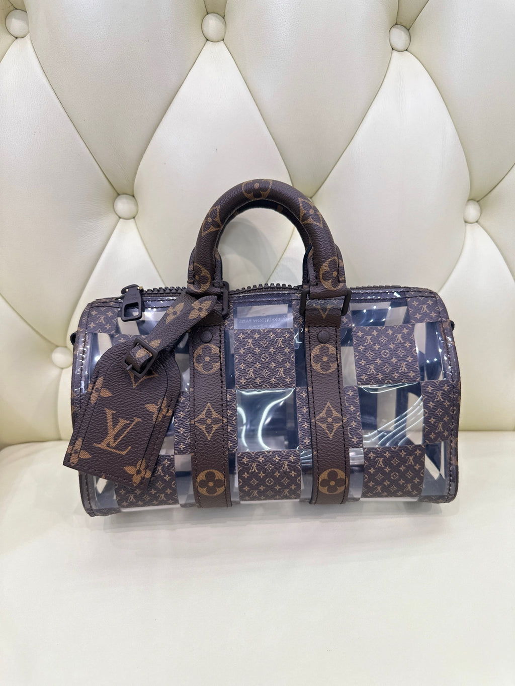 Louis Vuitton Polyvinyl chloride (PVC) Clear Crossbody