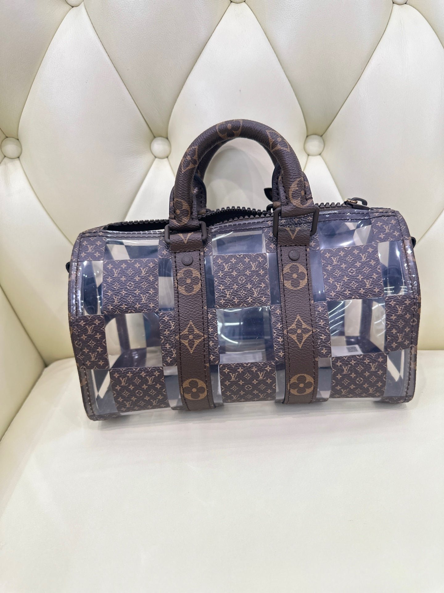 Louis Vuitton Polyvinyl chloride (PVC) Clear Crossbody