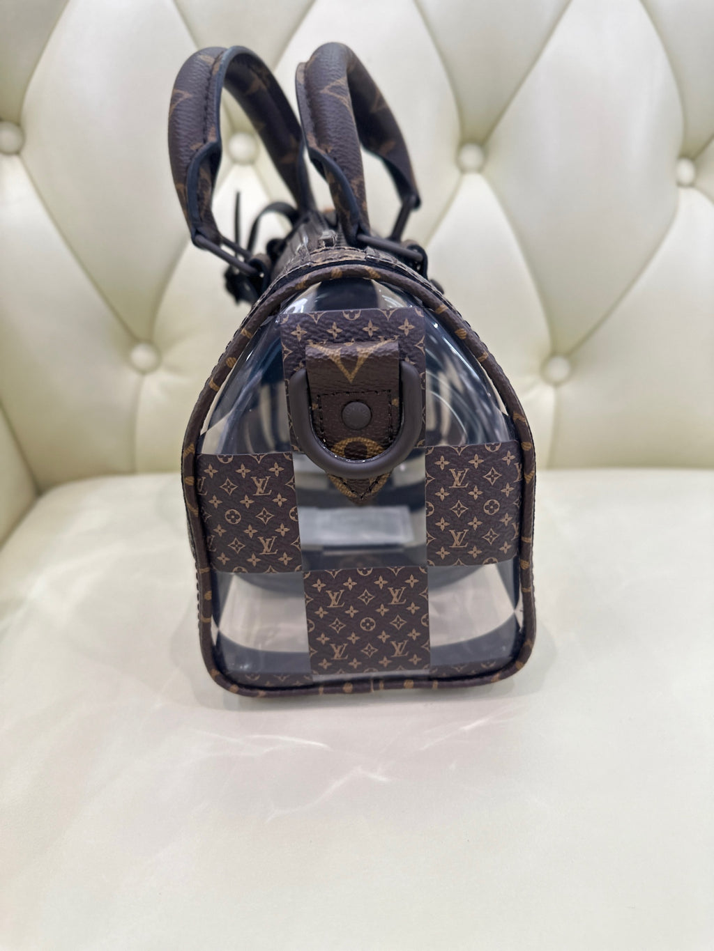 Louis Vuitton Polyvinyl chloride (PVC) Clear Crossbody