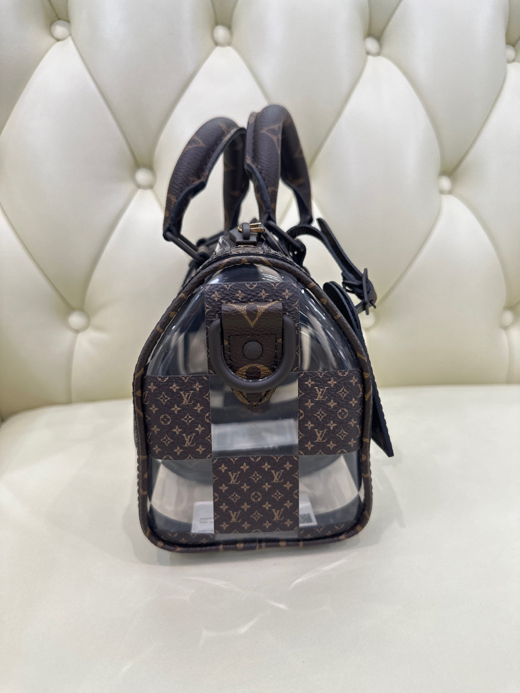 Louis Vuitton Polyvinyl chloride (PVC) Clear Crossbody