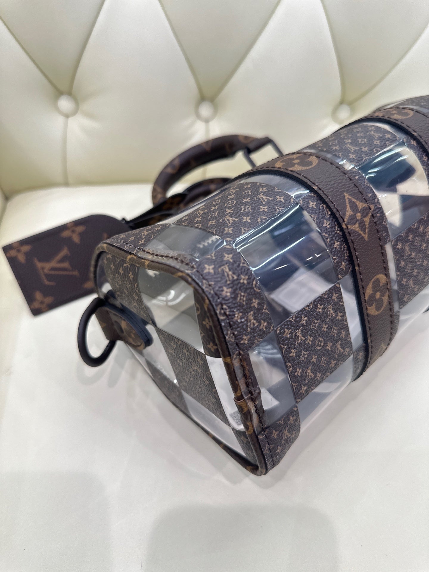 Louis Vuitton Polyvinyl chloride (PVC) Clear Crossbody