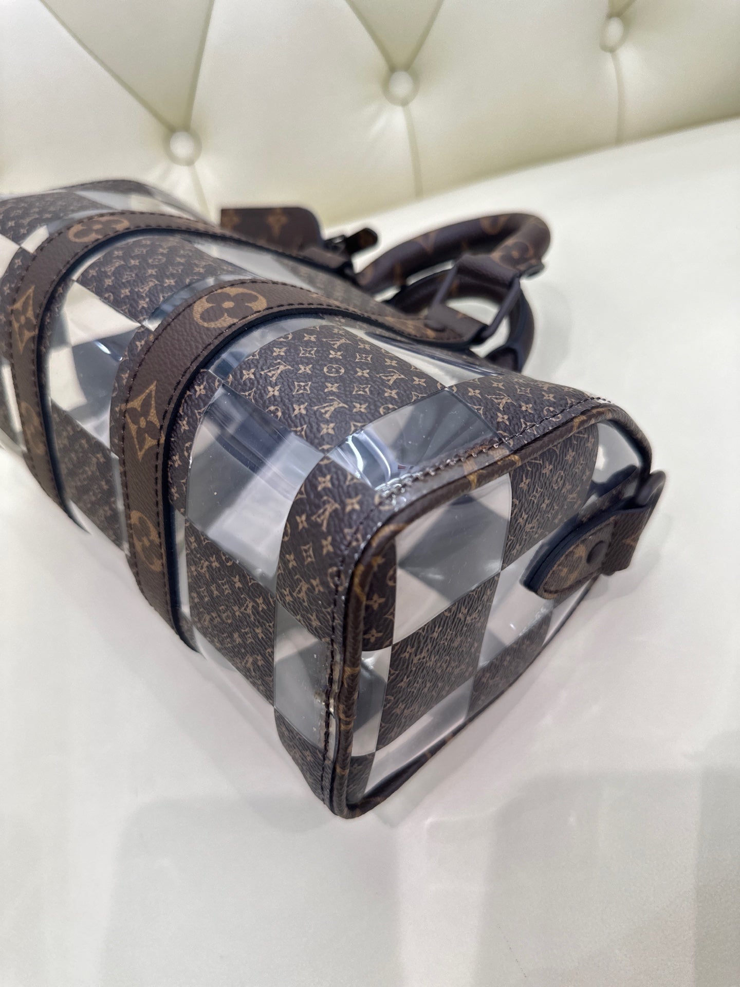Louis Vuitton Polyvinyl chloride (PVC) Clear Crossbody