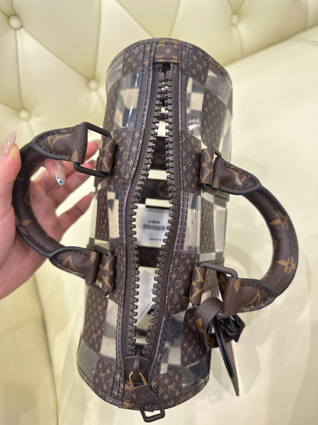 Louis Vuitton Polyvinyl chloride (PVC) Clear Crossbody