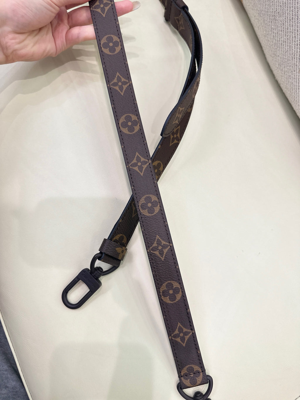 Louis Vuitton Polyvinyl chloride (PVC) Clear Crossbody