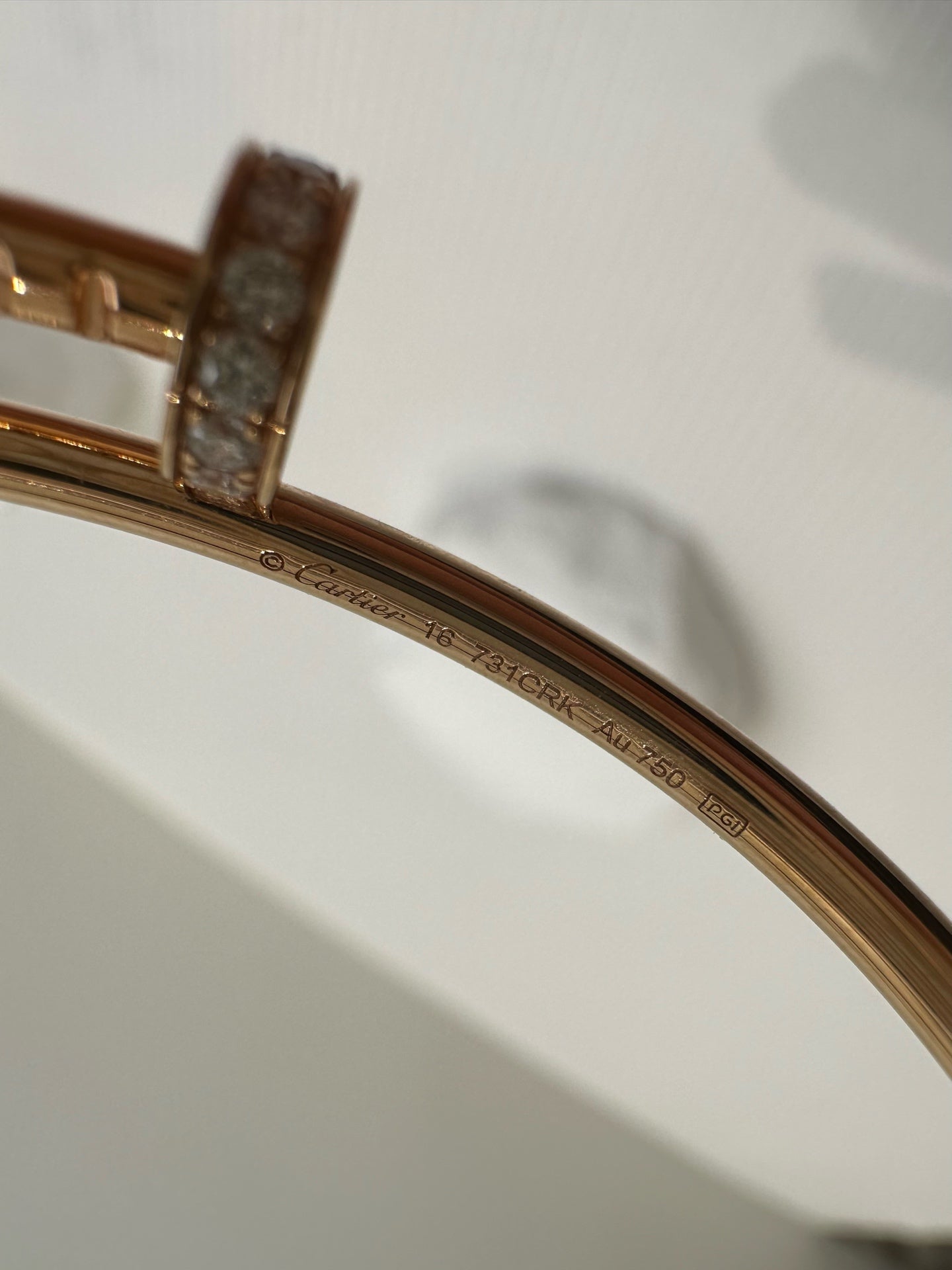 Cartier Rose gold Bangle