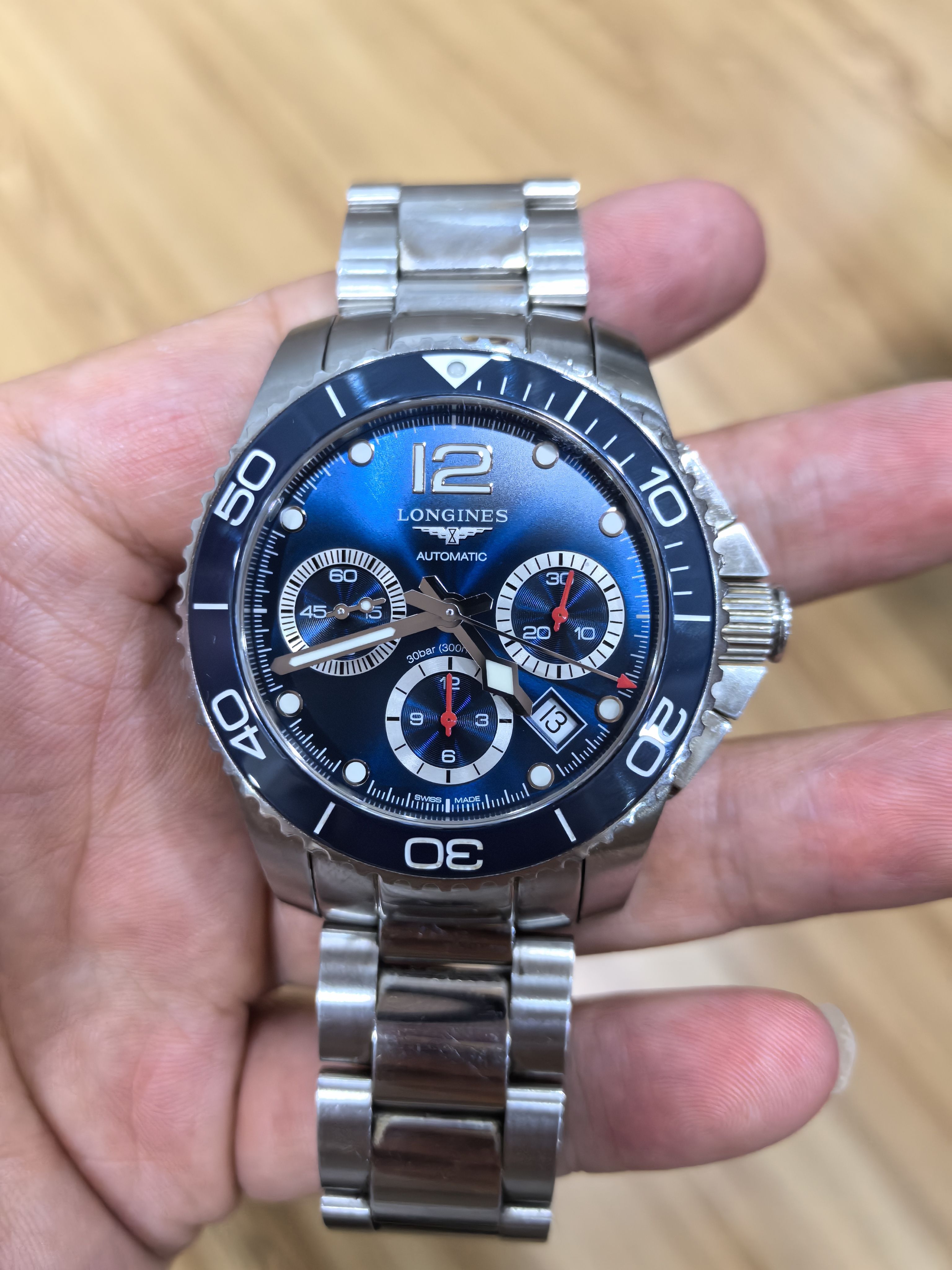 Longines Conquest Diving Series Mechanical watch 41.00mm L3.783.4.96.6