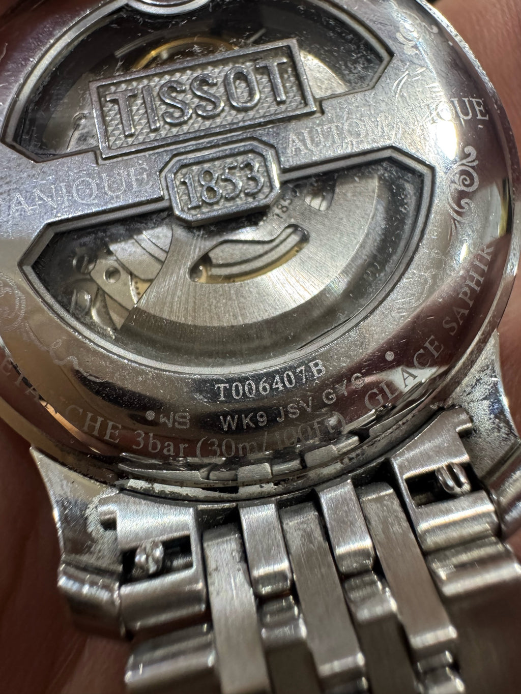 Tissot Tissot Le Locle Mechanical watch 39.30 × 39.30 T0064071109300