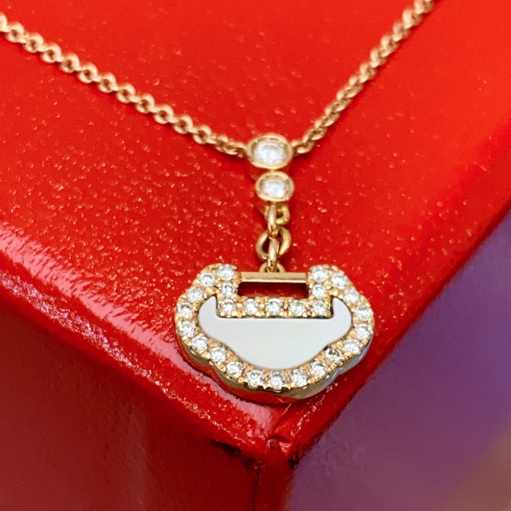 Qeelin Rose gold Necklace