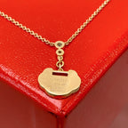 Qeelin Rose gold Necklace