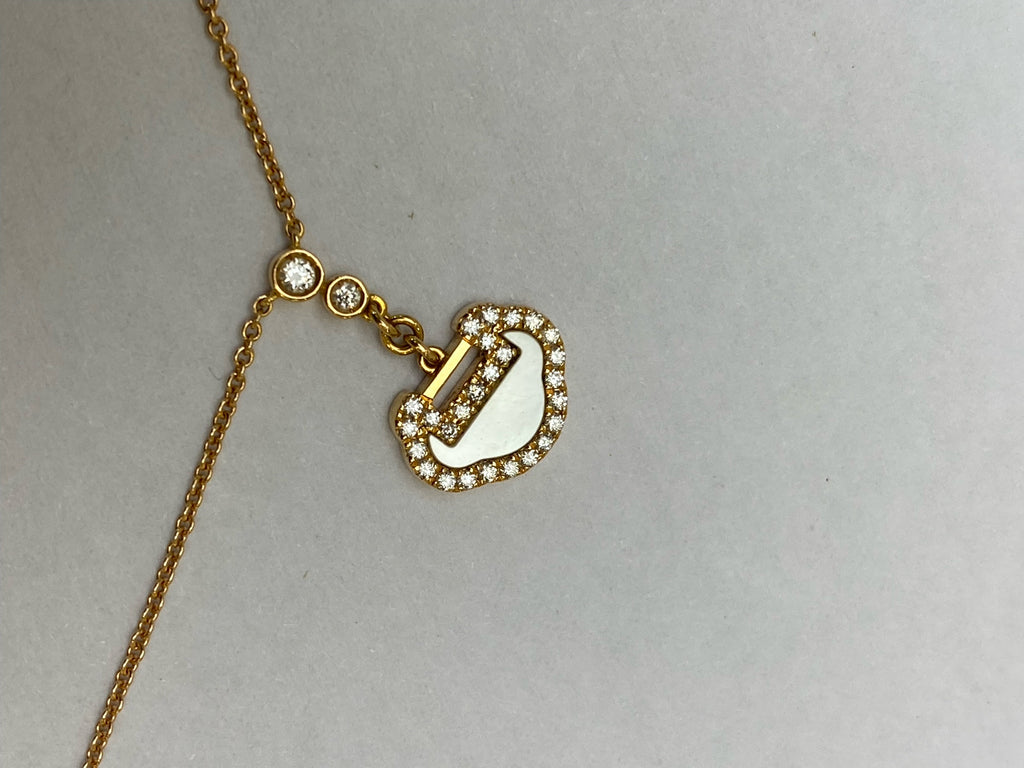 Qeelin Rose gold Necklace