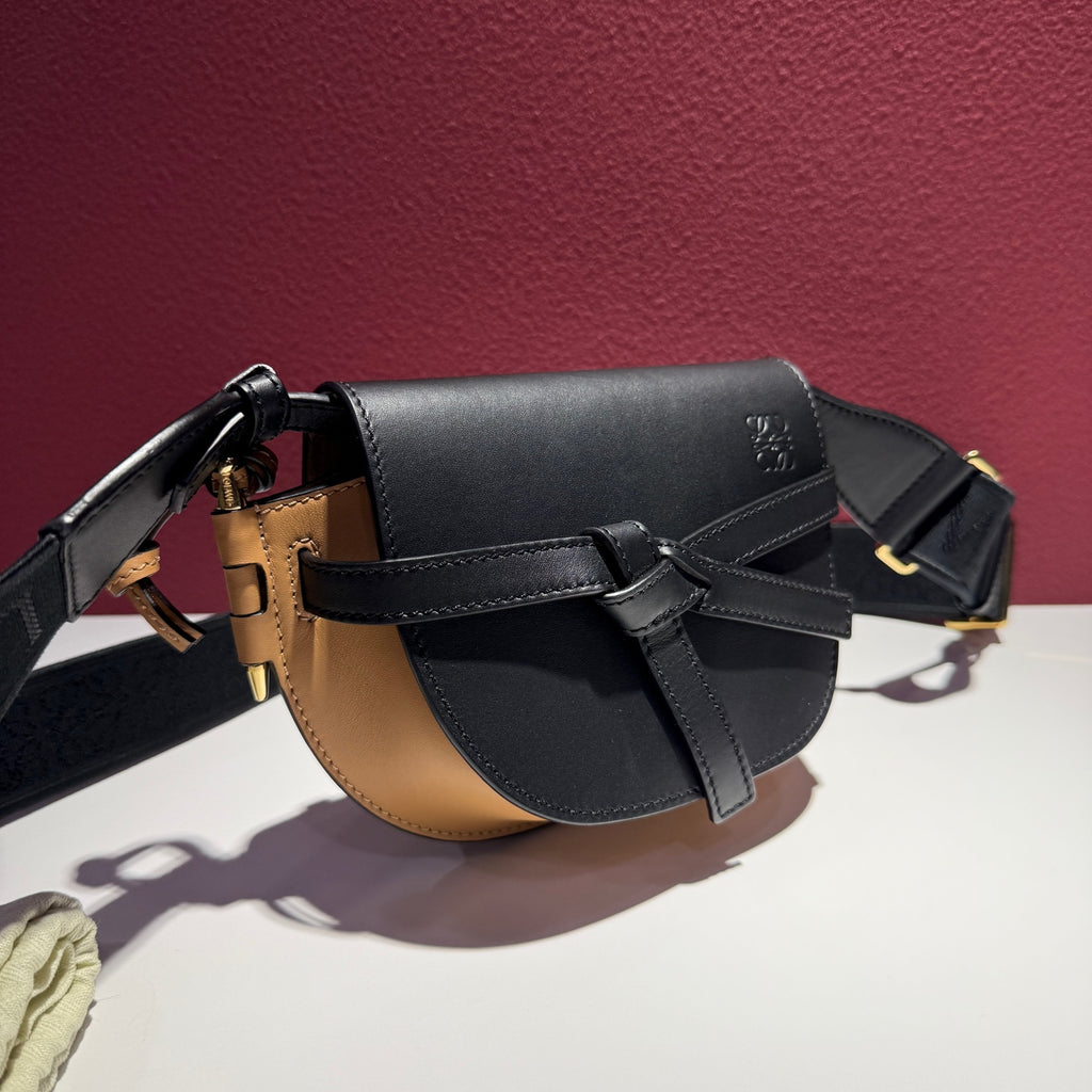 Loewe Black Saddle Bag