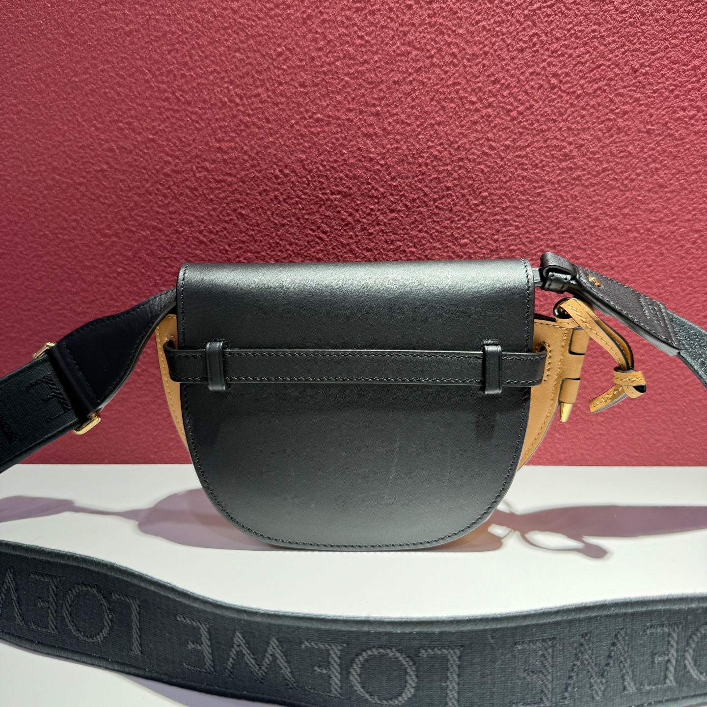 Loewe Black Saddle Bag