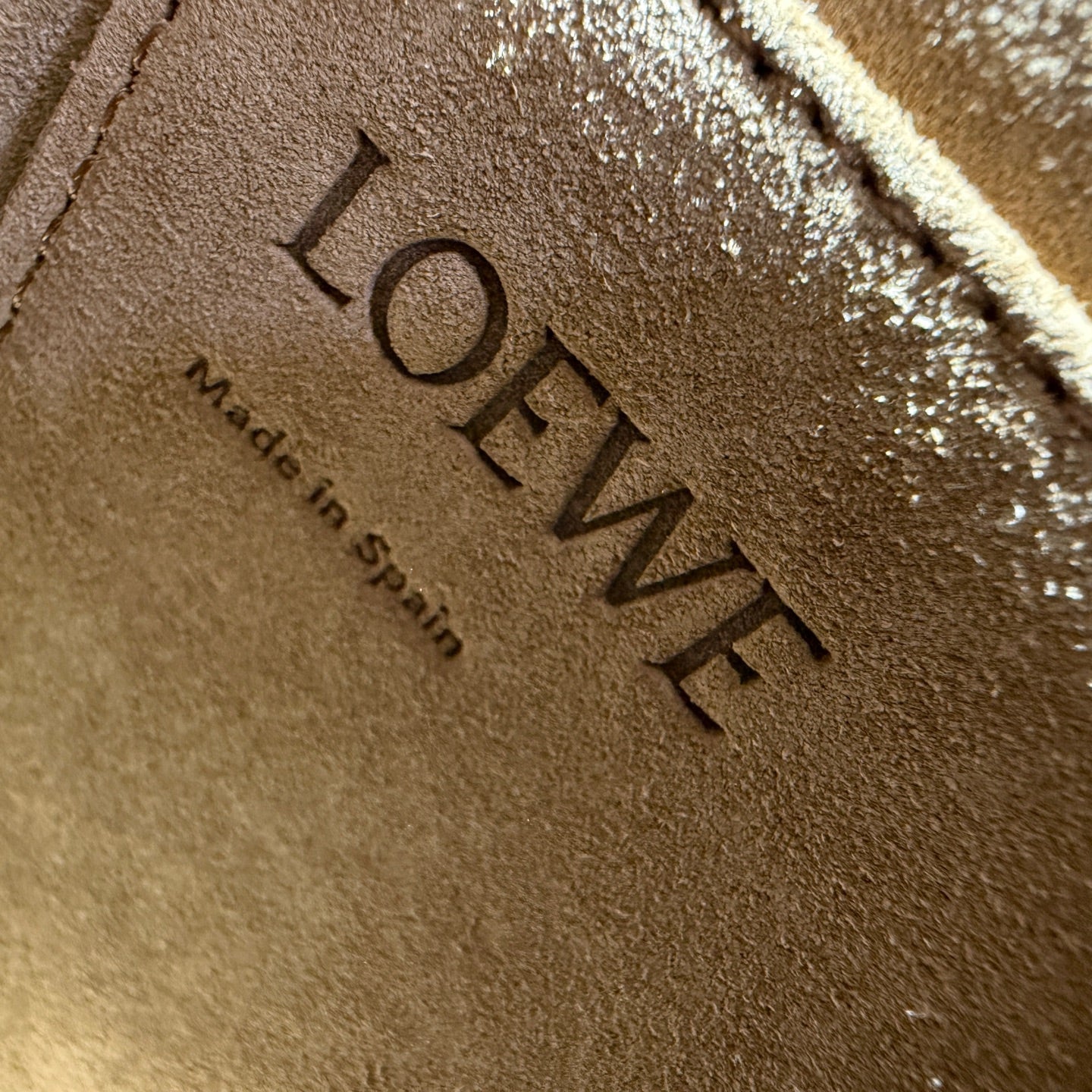 Loewe Black Saddle Bag