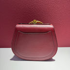 Chloe Alcantara Red Crossbody
