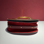 Chloe Alcantara Red Crossbody