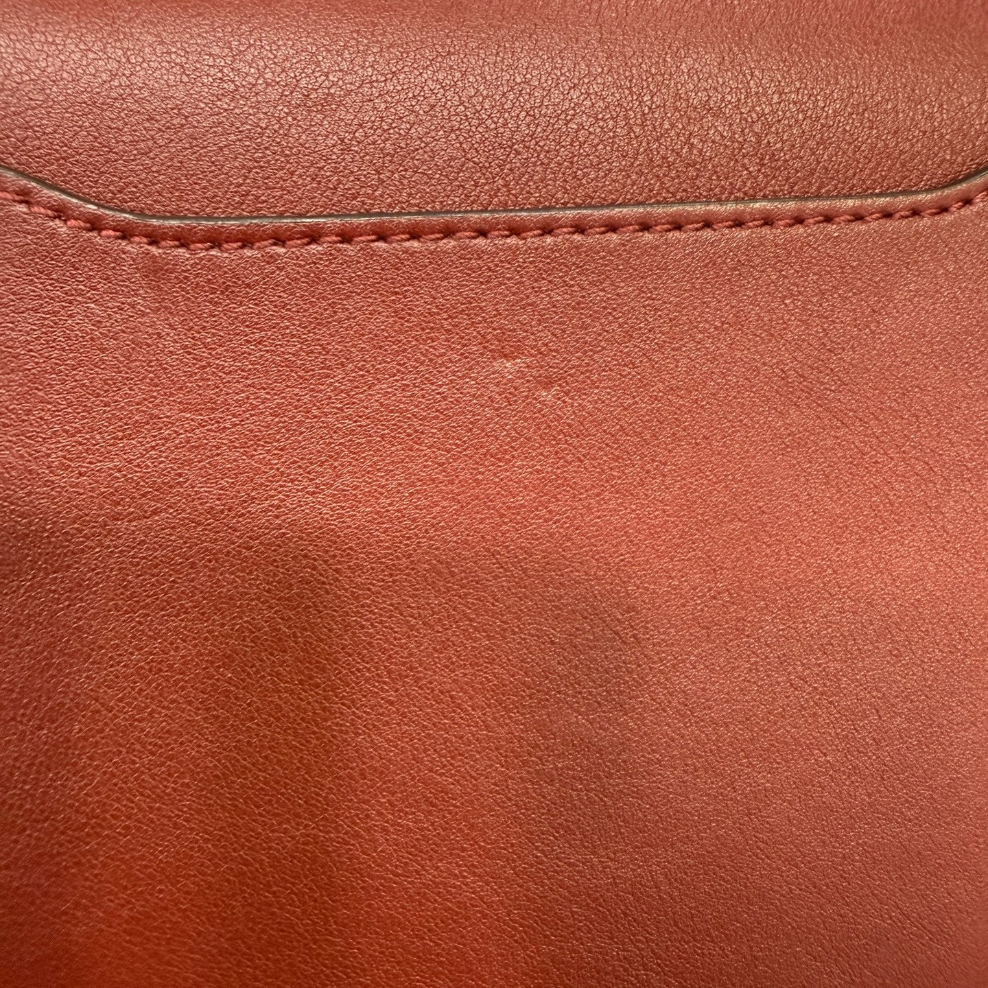 Chloe Alcantara Red Crossbody
