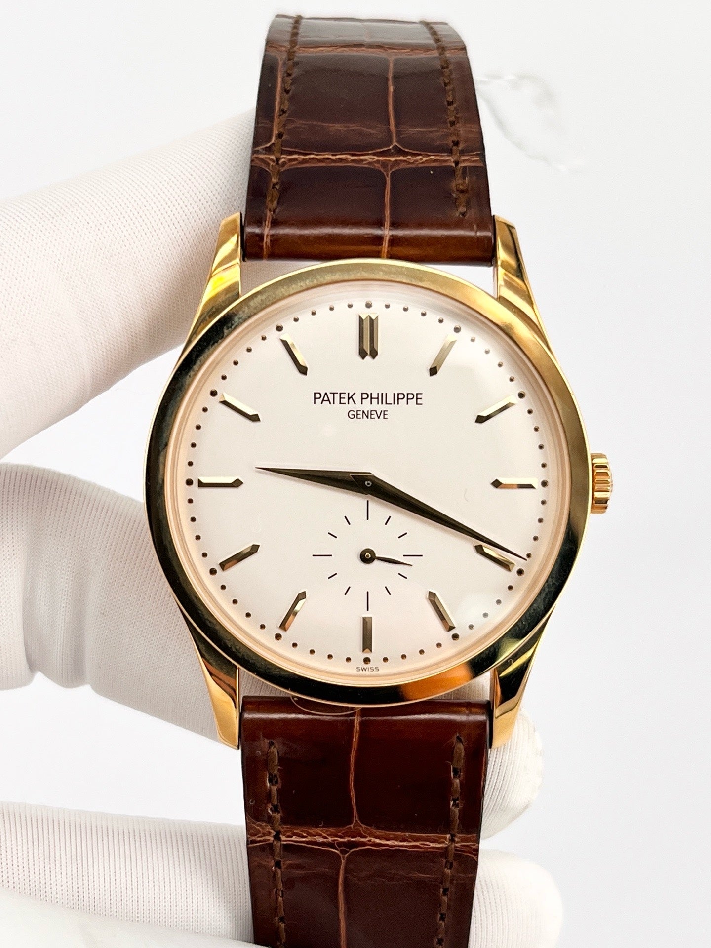 Patek Philippe Rose gold Manual-wind watch