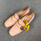 Gucci Pink Loafers