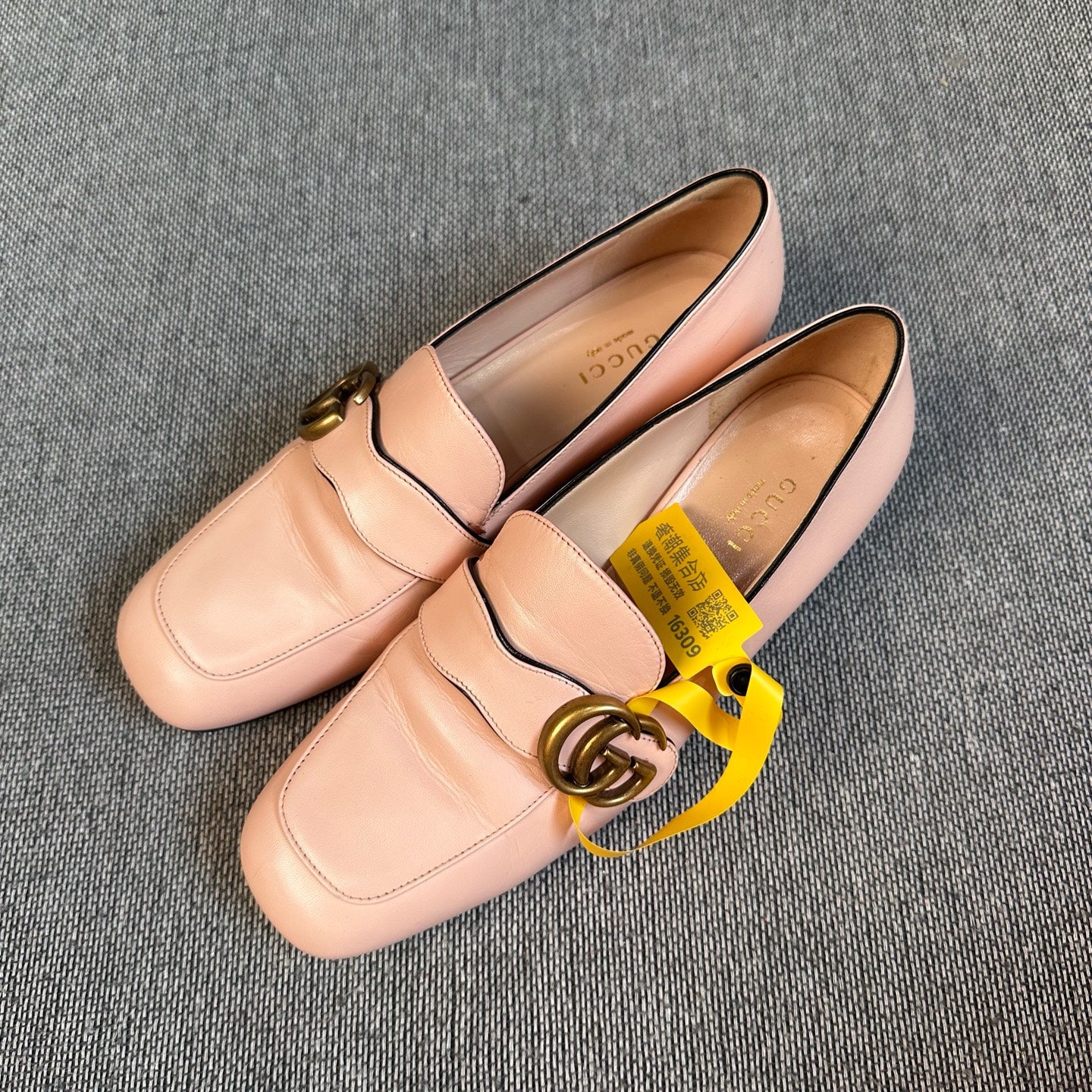 Gucci Pink Loafers