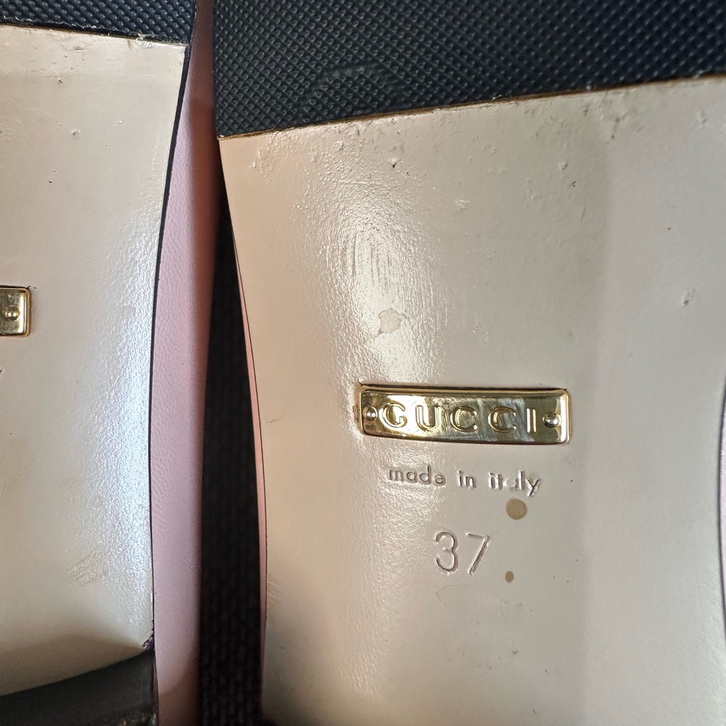 Gucci Pink Loafers