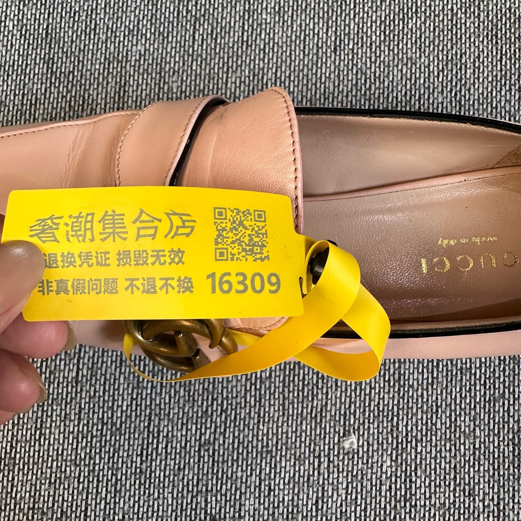 Gucci Pink Loafers