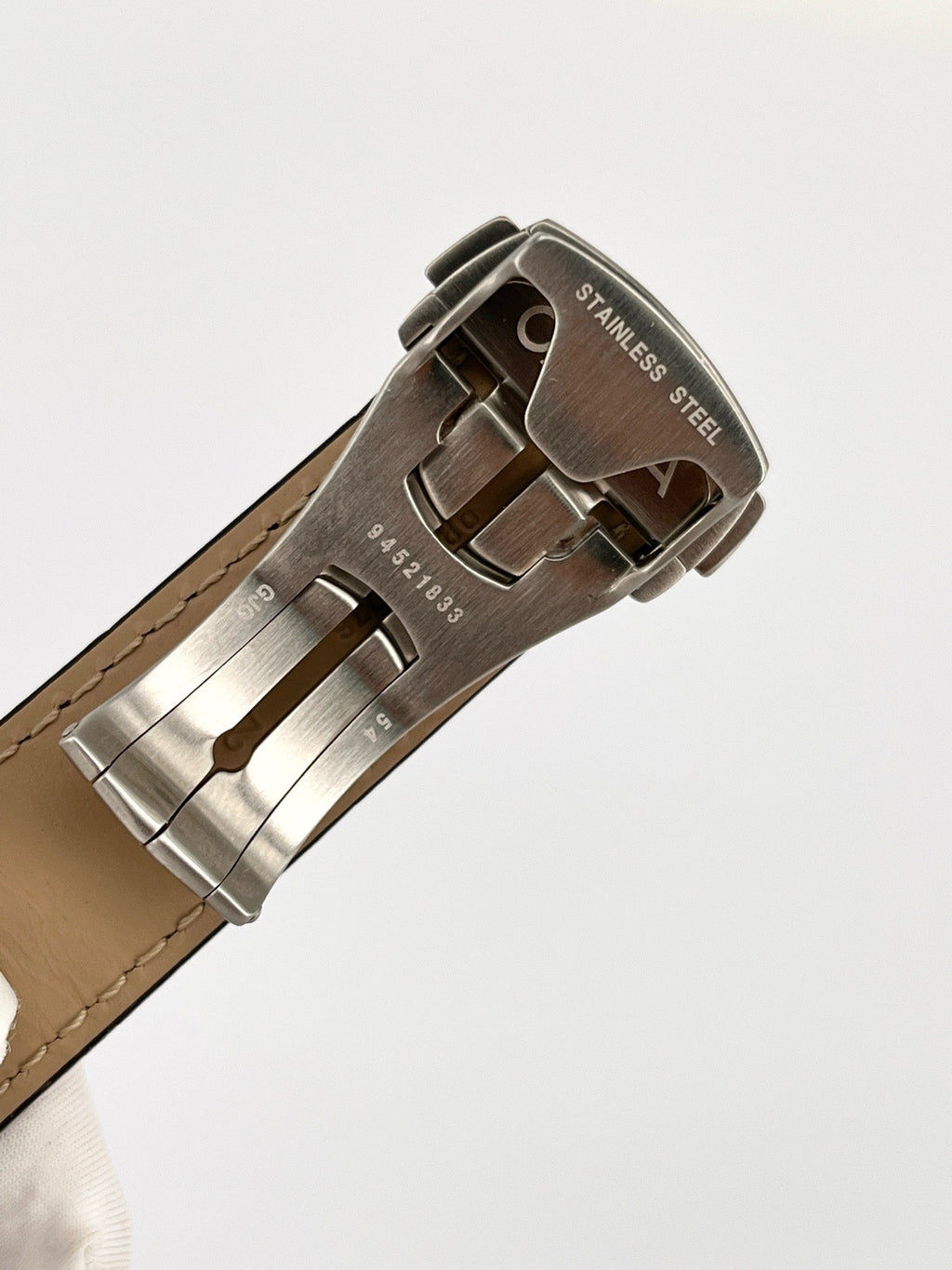Omega White Automatic (self-winding) watch