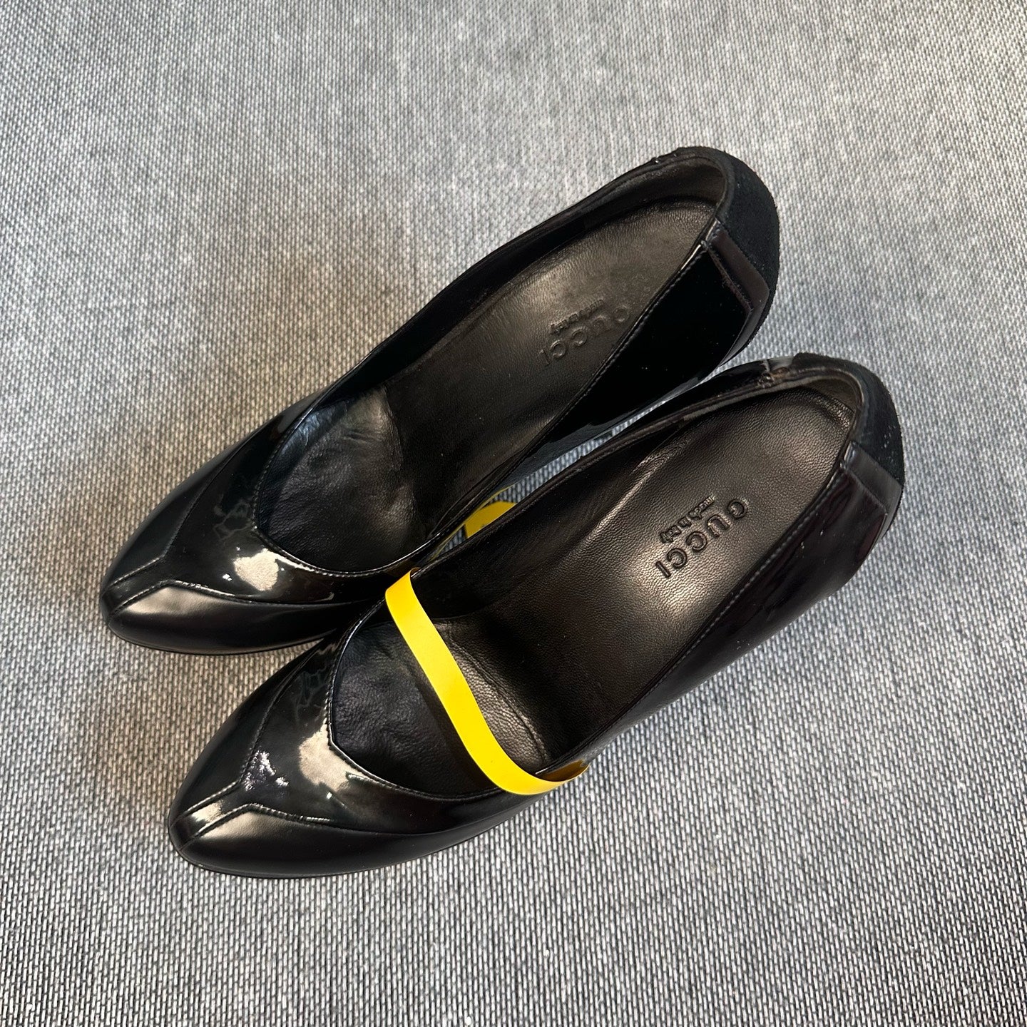 Gucci Black Platform pumps