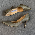 Jimmy Choo Gold High heels