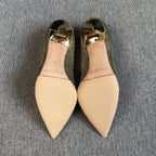 Jimmy Choo Gold High heels