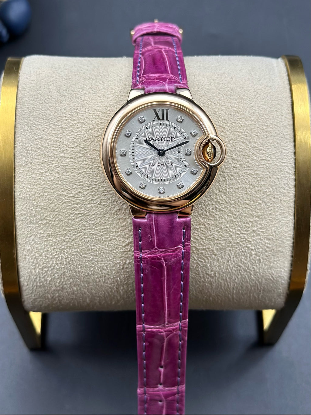 Cartier Rose gold Automatic (self-winding) watch