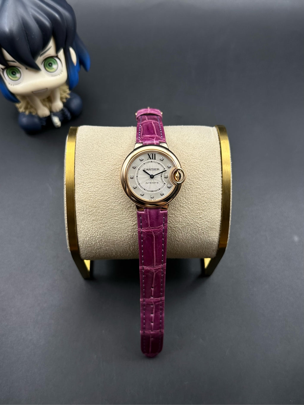 Cartier Rose gold Automatic (self-winding) watch