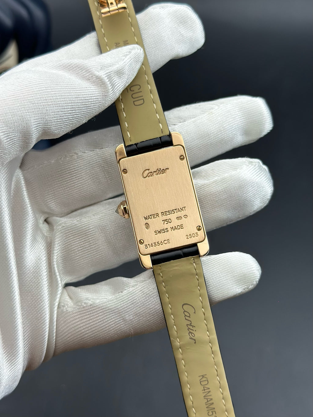 Cartier Rose gold Quartz watch