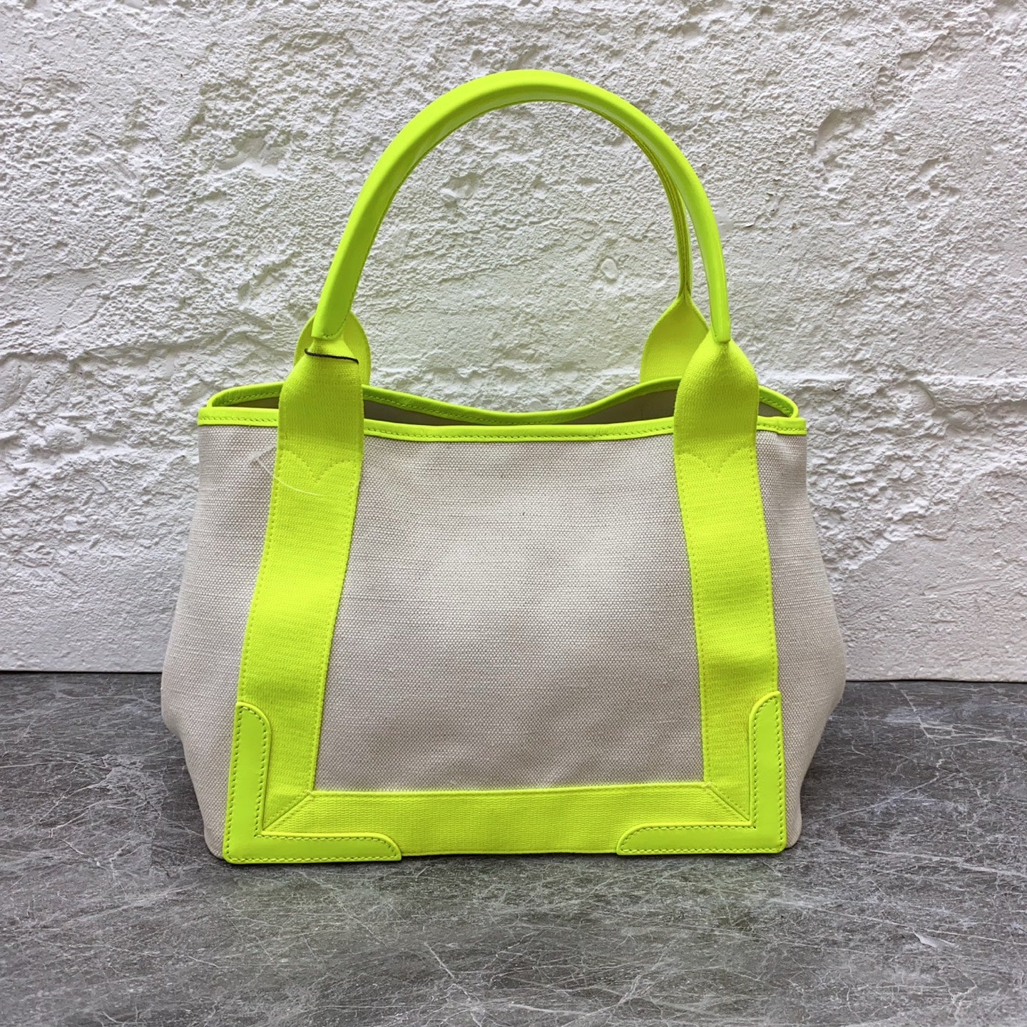 Balenciaga Canvas Green Tote