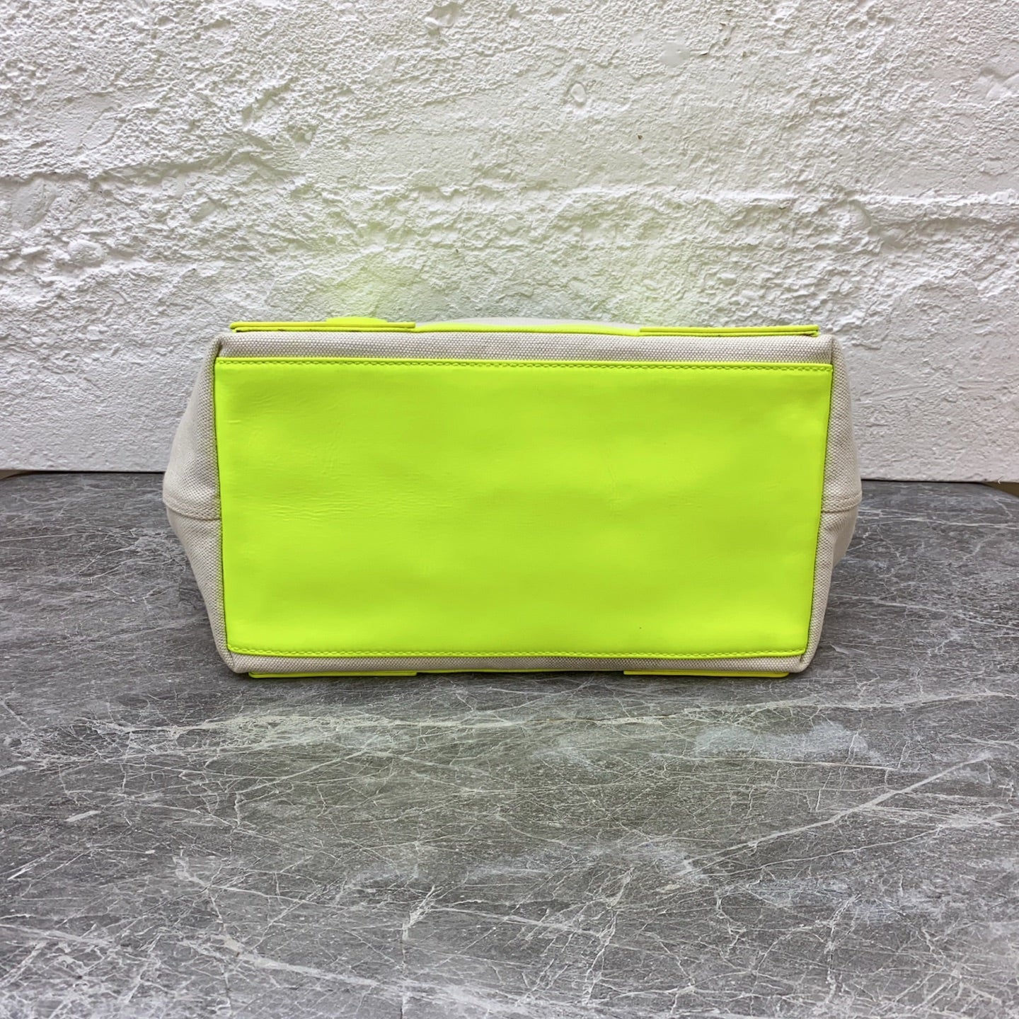 Balenciaga Canvas Green Tote