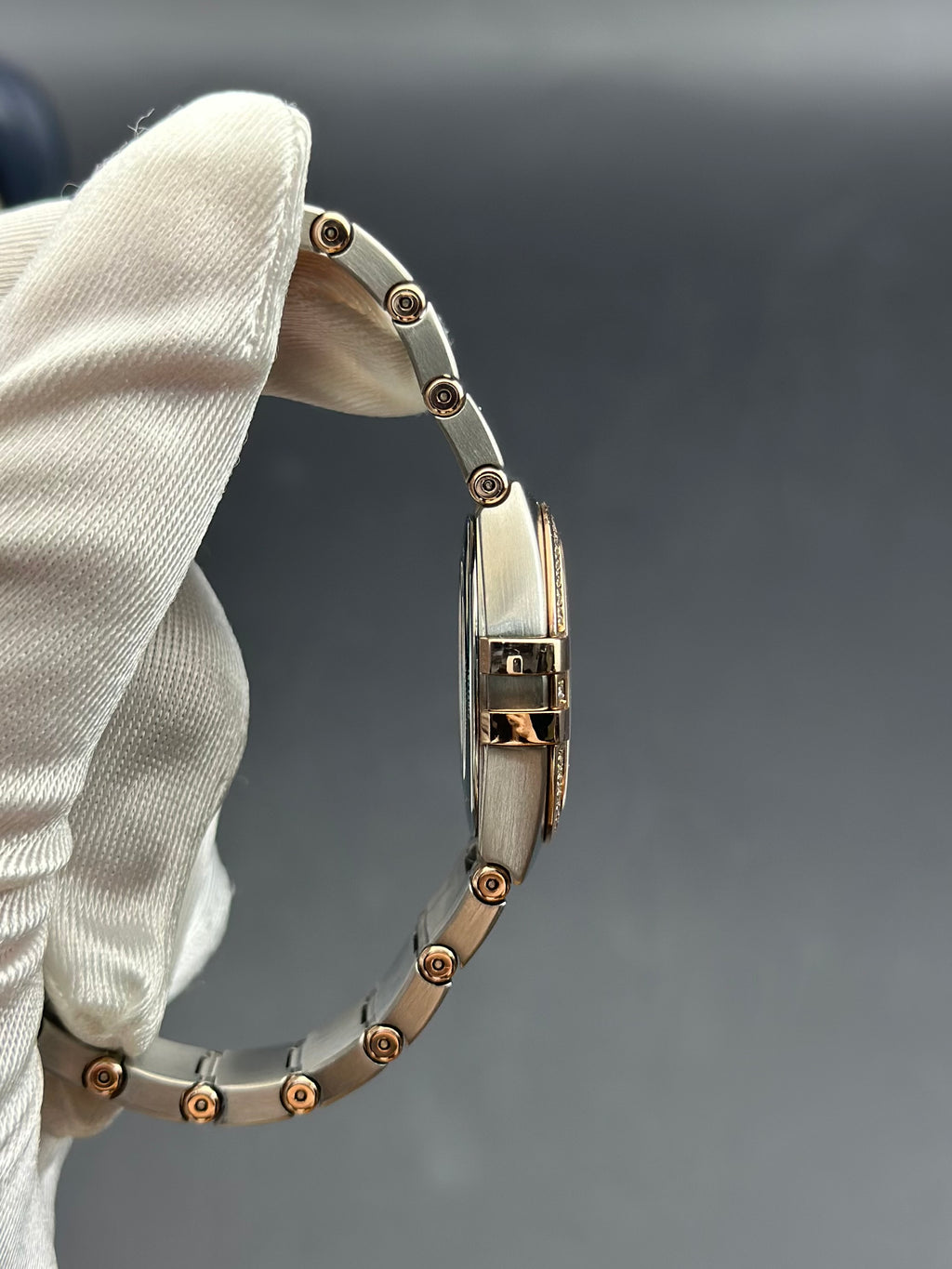 Omega Silver Quartz watch