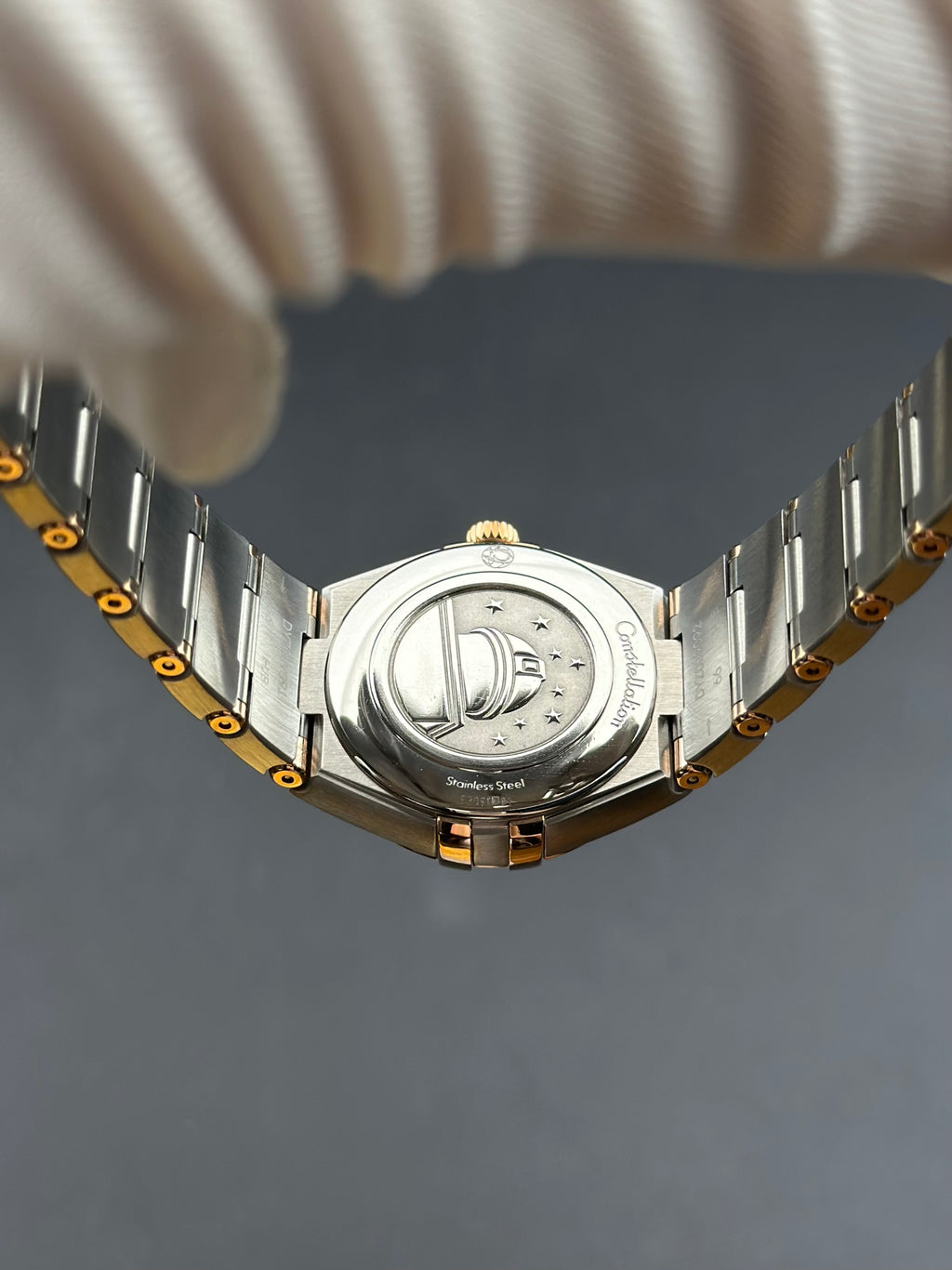 Omega Silver Quartz watch