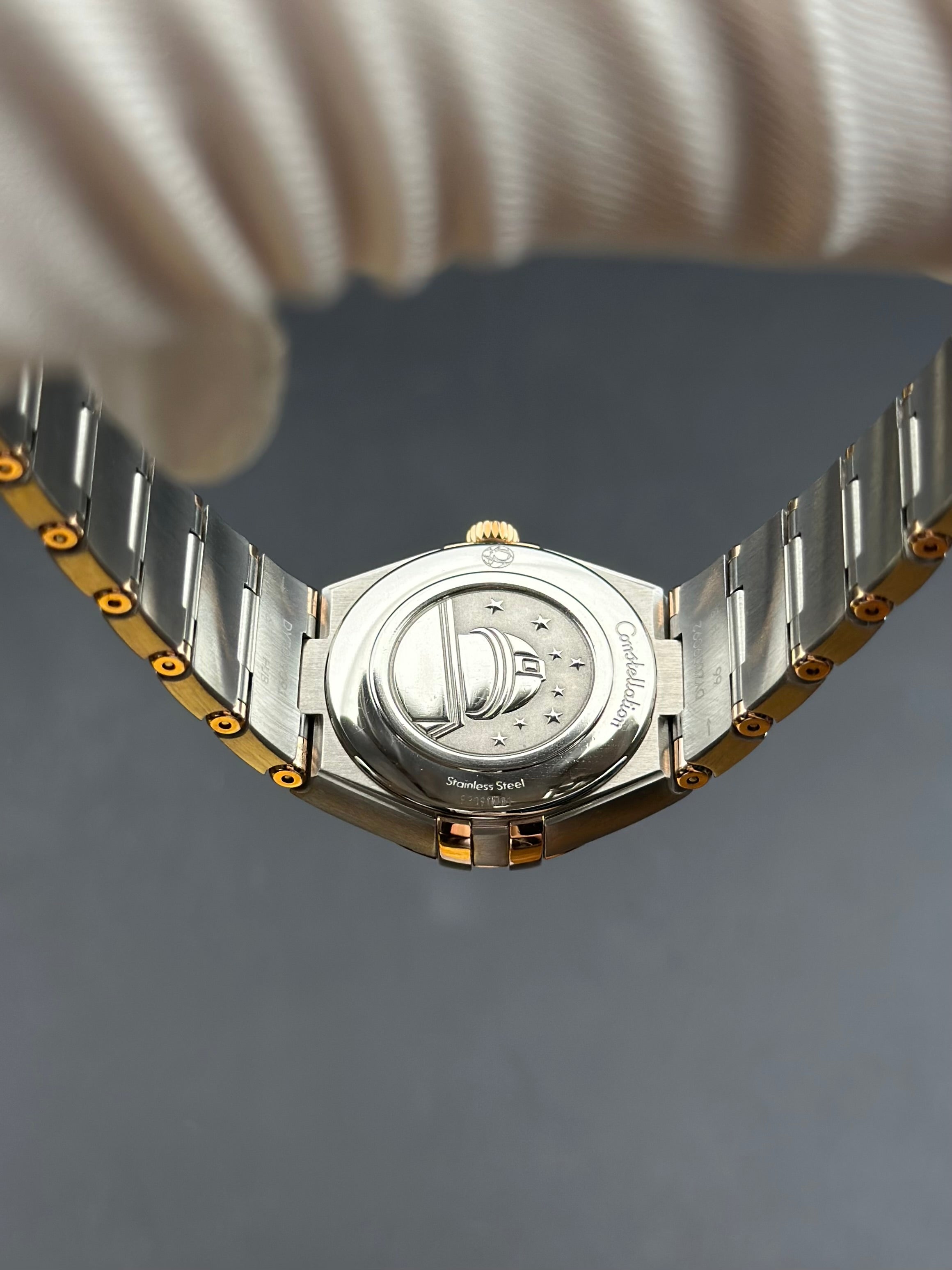 Omega Silver Quartz watch