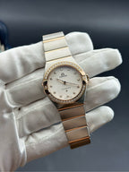 Omega Silver Quartz watch