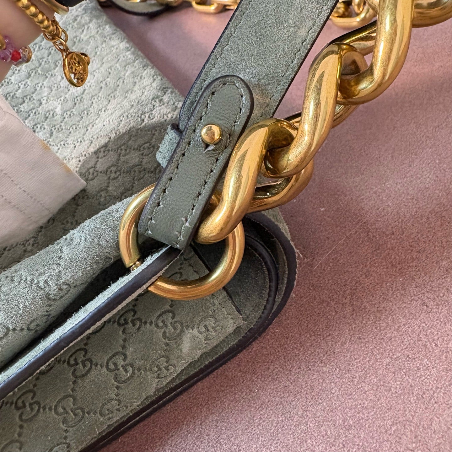 Gucci Alcantara