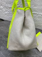 Balenciaga Canvas Green Tote