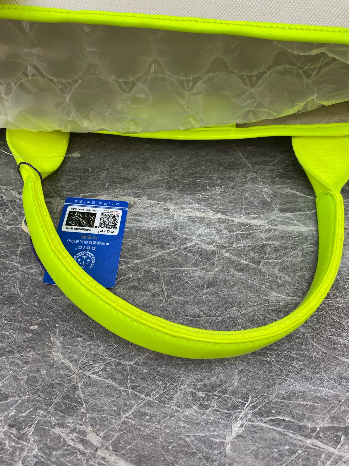 Balenciaga Canvas Green Tote