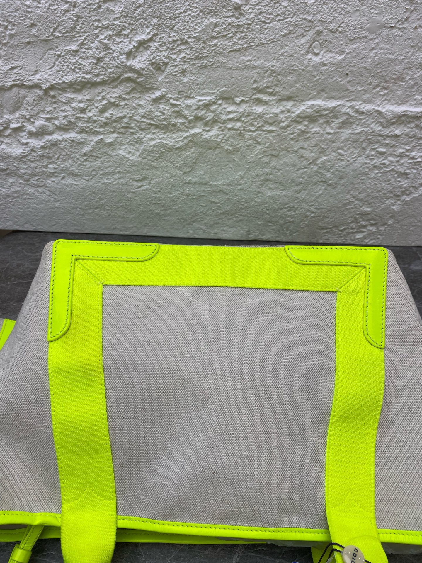 Balenciaga Canvas Green Tote