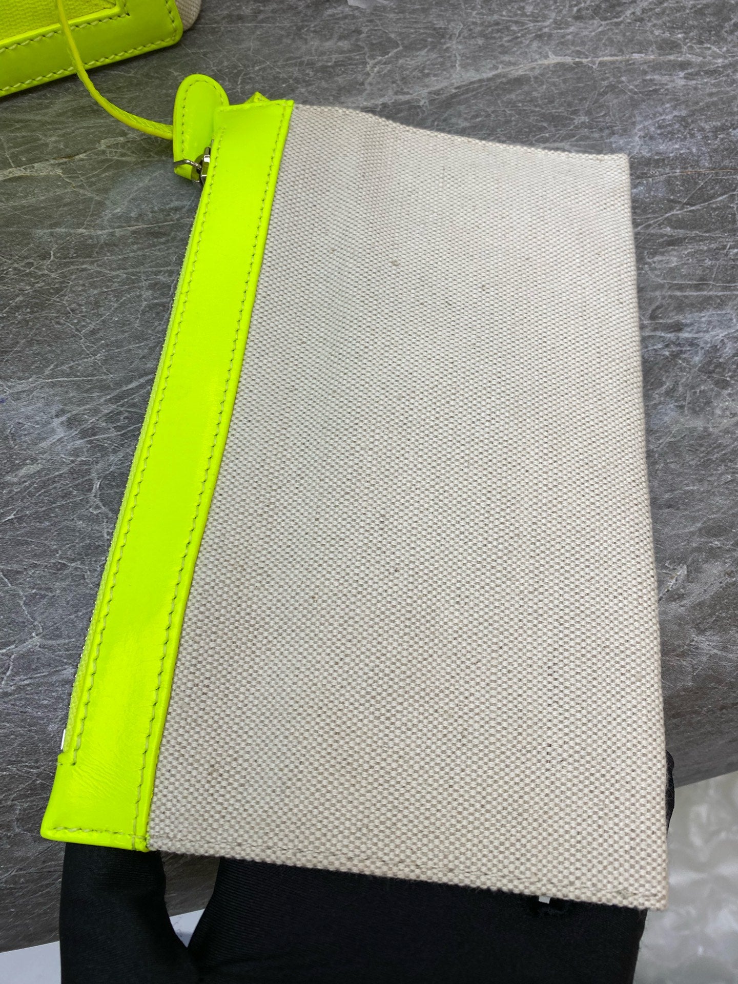 Balenciaga Canvas Green Tote