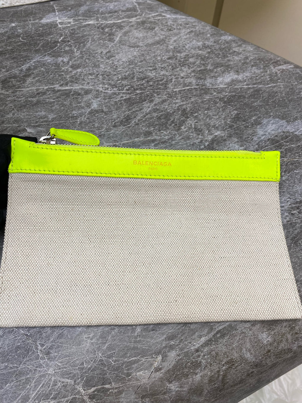 Balenciaga Canvas Green Tote