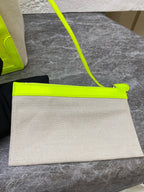 Balenciaga Canvas Green Tote