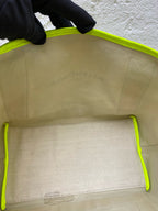 Balenciaga Canvas Green Tote