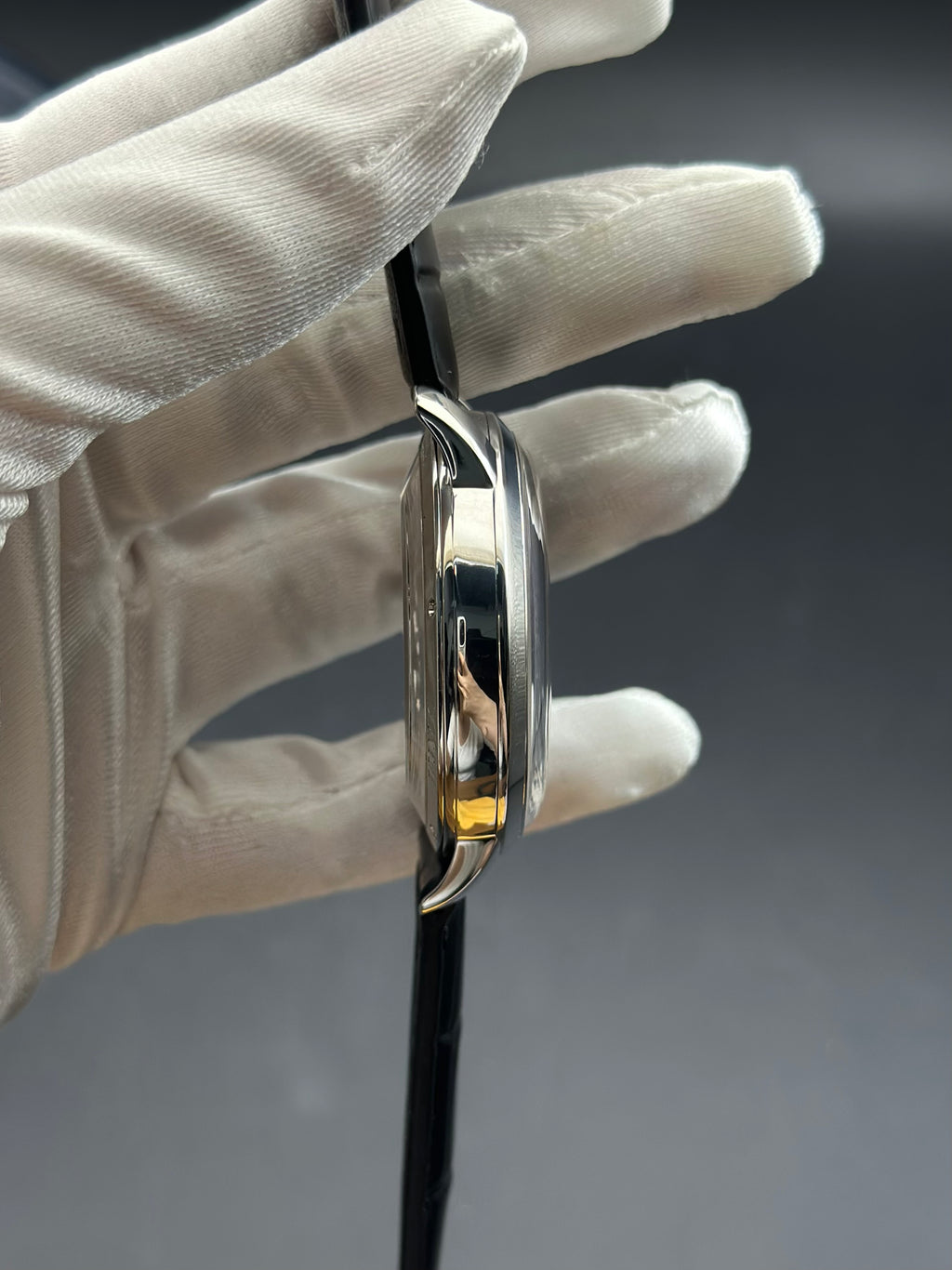Glashutte Original Black Automatic (self-winding) watch