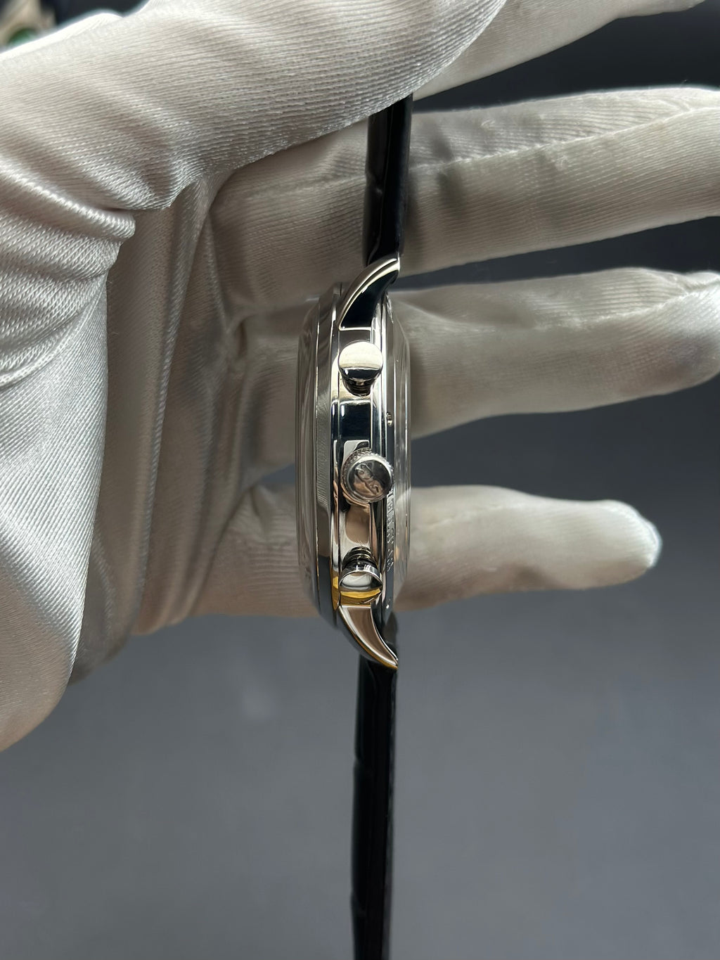 Glashutte Original Black Automatic (self-winding) watch